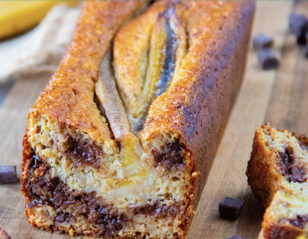 banabread pépites chocolat et flocons d'avoine